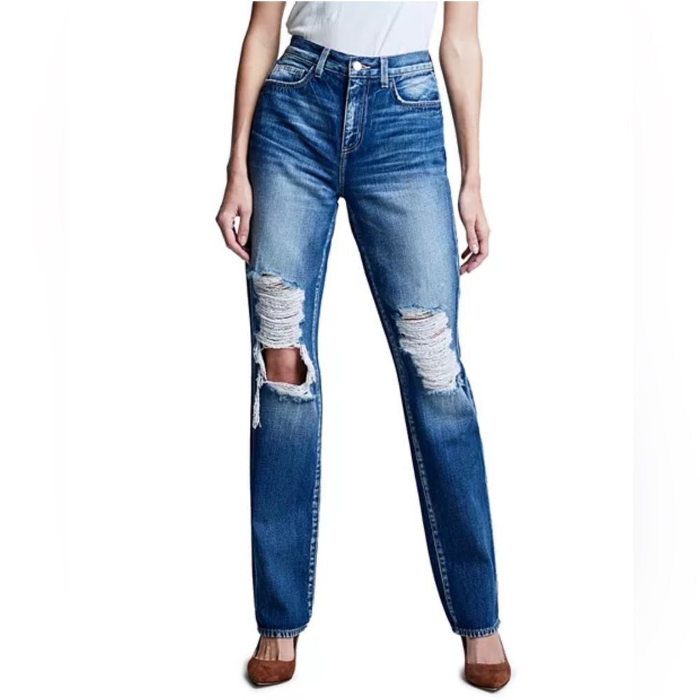 L’Agence Rockie High Rise Cigarette Jeans in Newberry, NWT, Size 33